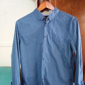 Mens Cactus Man dress shirt size large